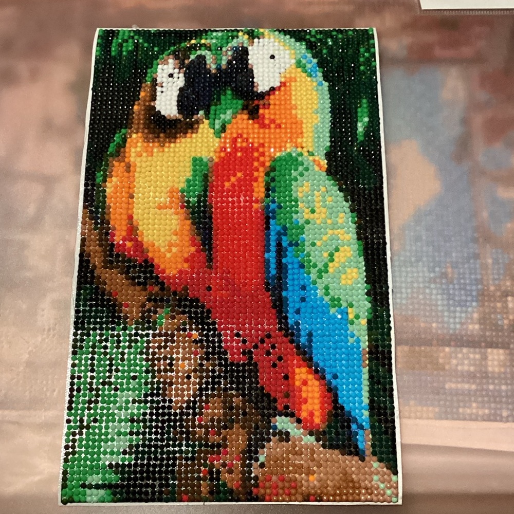 Colorful Parrot Mosaic Art Kit